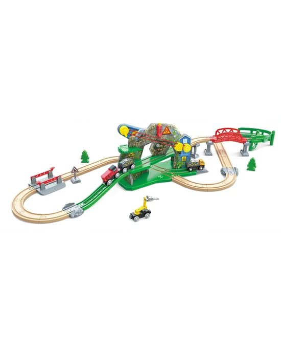 Hape Treasure Mountain Train Set