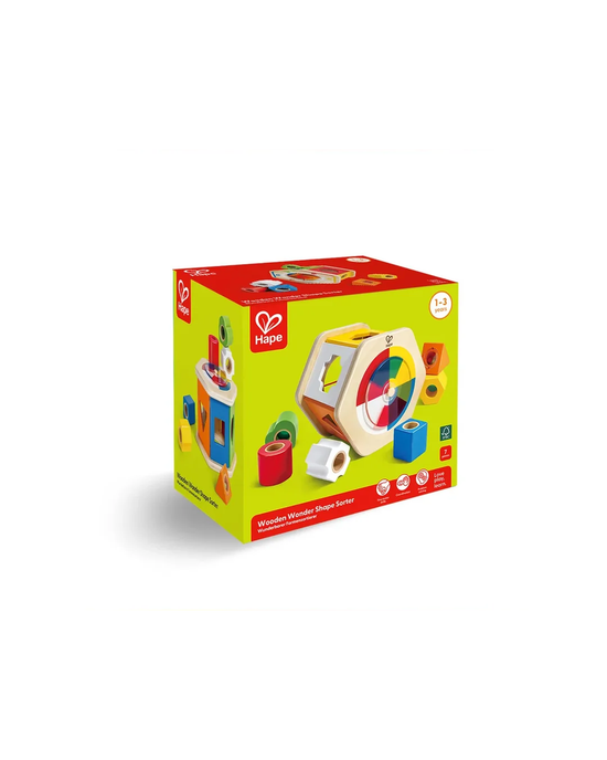 Hape Wooden Wonder Shape Sorter