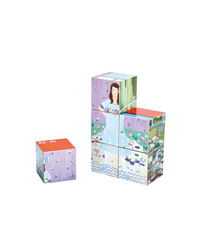Hape x The Met 6-in-1 Wooden Art Puzzle Cubes Wooden & Pegged Puzzles