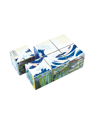 Hape x The Met 6-in-1 Wooden Art Puzzle Cubes Wooden & Pegged Puzzles