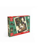 Hape x The Met Unicorn in a Garden Wooden Frame Puzzle – 48 Pieces Child Jigsaws