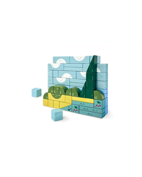Hape x The Met Van Gogh Wooden Building Block Set Wooden Blocks