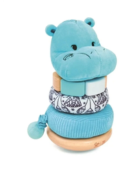 Hape x The Met William® the Hippo Baby Stacker Sorting & Stacking Toys