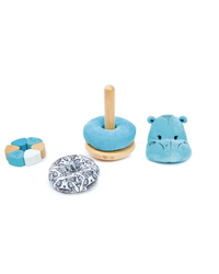Hape x The Met William® the Hippo Baby Stacker Sorting & Stacking Toys