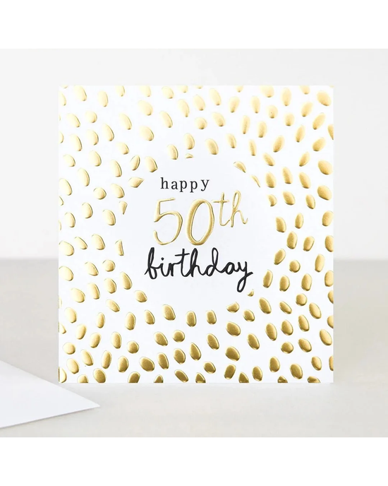 Happy 50th Birthday - 50th Birthday Card