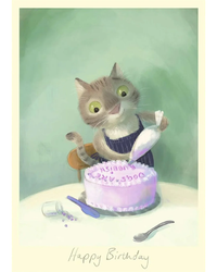Happy Birthday Cat Greeting Cards