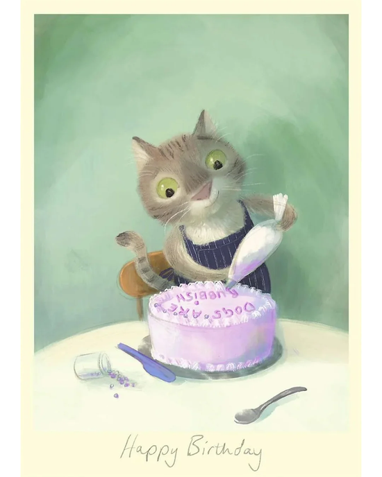 Happy Birthday Cat Greeting Cards