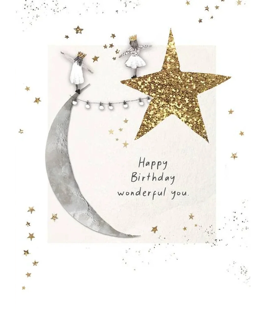 Happy Birthday Wonderful You - Birthday Card