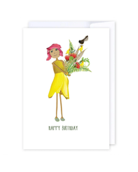 Happy birthday kowhai dress Clothing