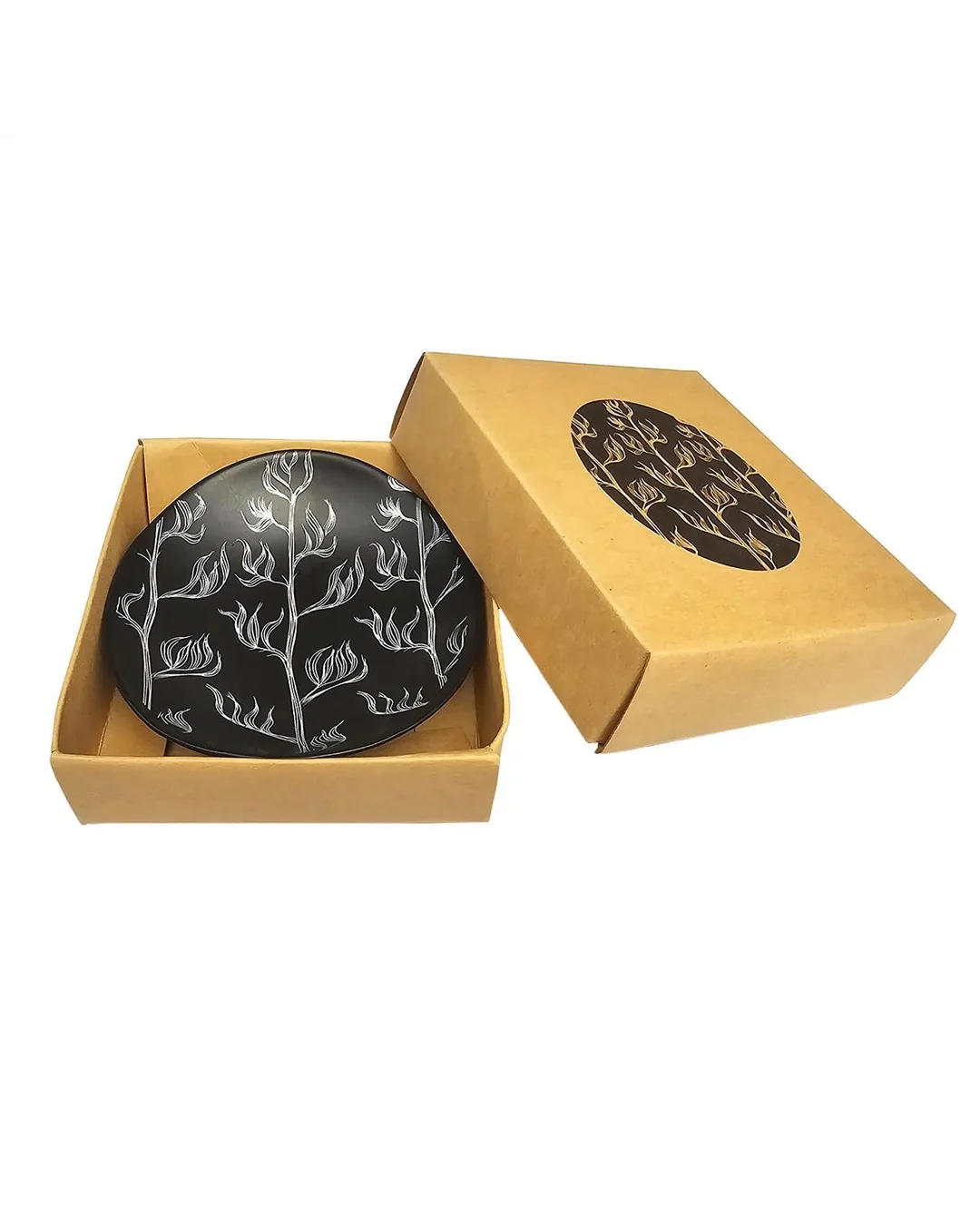 harakeke-white-on-black-10cm-bowl