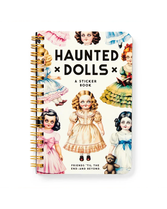 Brass Monkey Haunted Dolls Sticker Book
