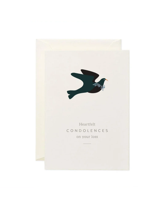 Heartfelt Condolences On Your Loss - Sympathy Card