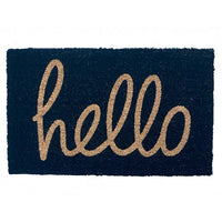 Hello Coir Doormat