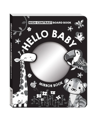 High Contrast Board Book Mirror: Hello Baby! Child Books