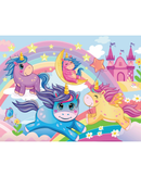 Hinkler Junior Jigsaw Carry & Play Rainbow Unicorns 45-Piece Jigsaw Puzzle-2
