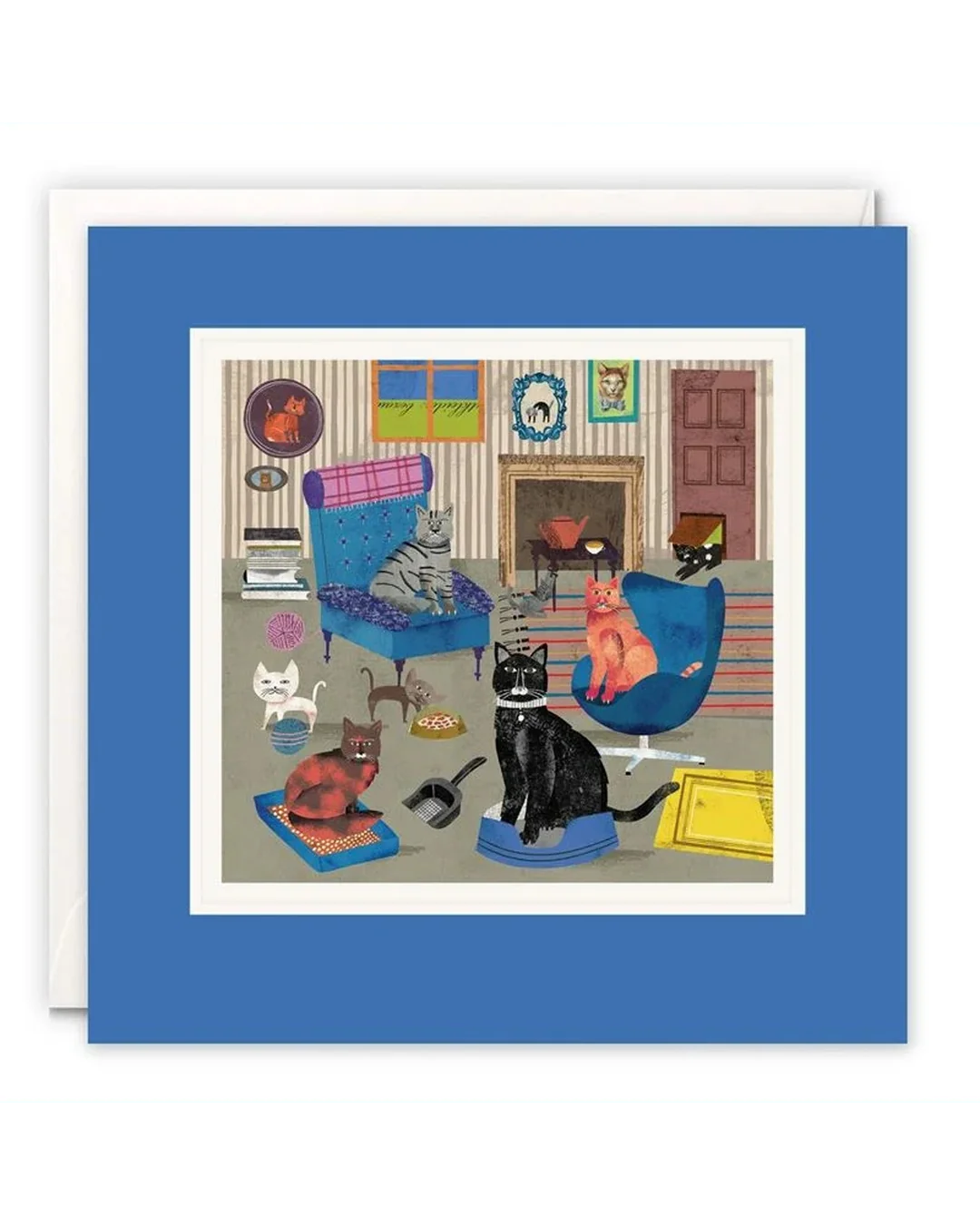 House Cats - Card Greeting Cards