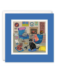 House Cats - Card Greeting Cards