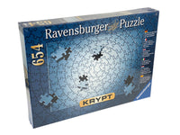 Ravensburger Krypt Silver Spiral 654-piece jigsaw puzzle box