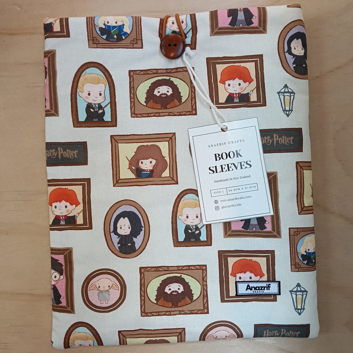 Anazrif Crafts Book Sleeves - Large