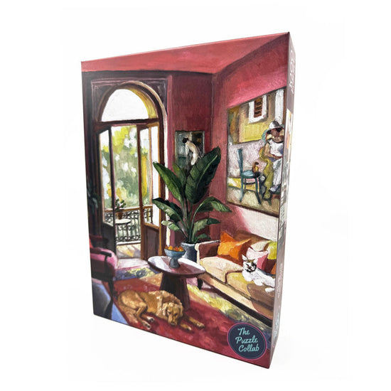 The Puzzle Collab The Red Rug 1000 Piece Puzzle