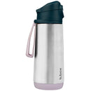 B.BOX 500ml Insulated Sport Spout Drink Bottle Indigo Rose
