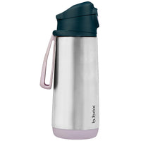 B.BOX 500ml Insulated Sport Spout Drink Bottle Indigo Rose