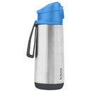 B.BOX 500ml Insulated Sport Spout Drink Bottle Blue Slate