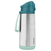 B.BOX 500ml Insulated Sport Spout Drink Bottle Emereld Forest