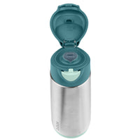 B.BOX 500ml Insulated Sport Spout Drink Bottle Emereld Forest
