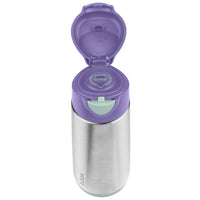B.BOX 500ml Insulated Sport Spout Drink Bottle Lilac Pop