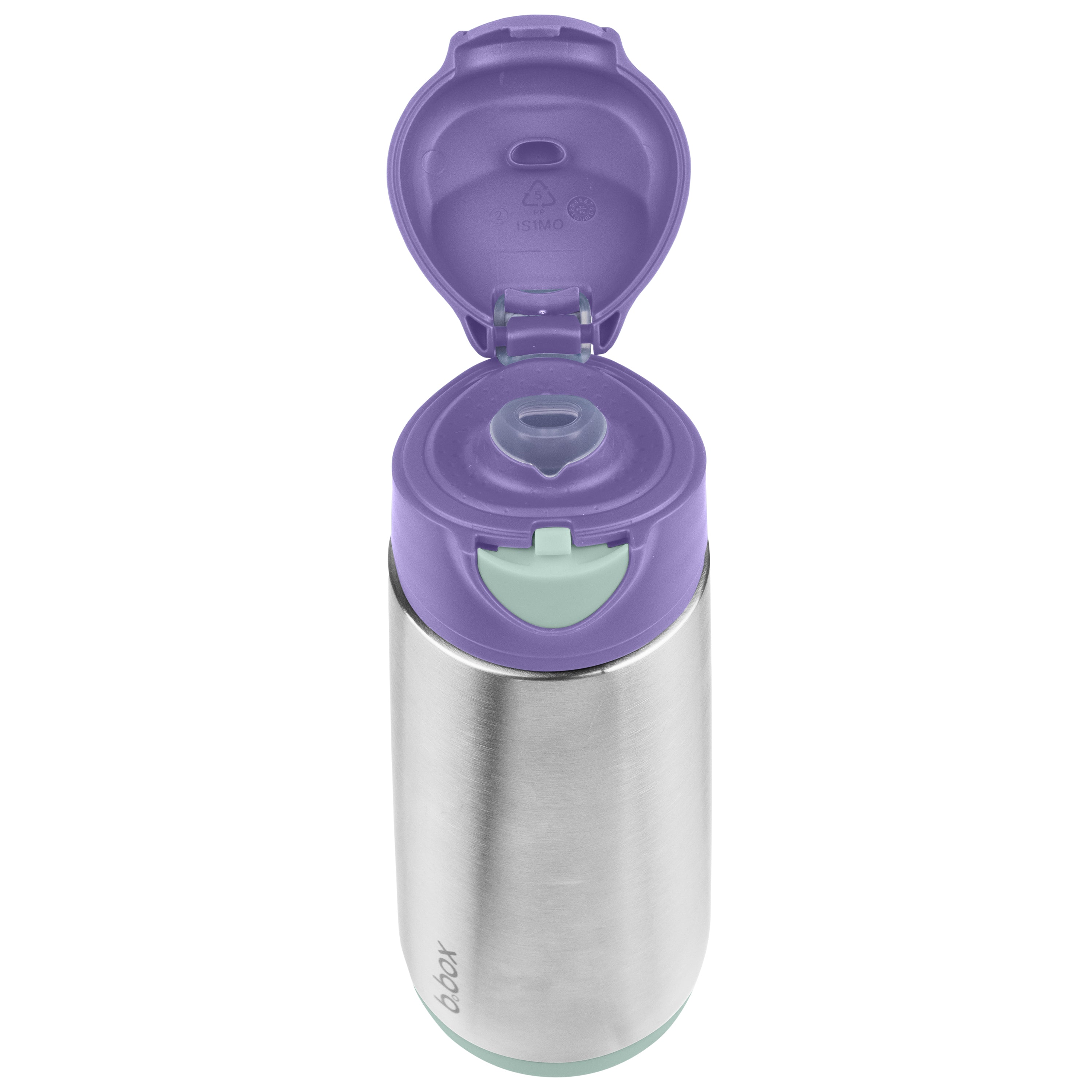 B.BOX 500ml Insulated Sport Spout Drink Bottle Lilac Pop