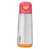 B.BOX 500ml Insulated Sport Spout Drink Bottle Sberry Shake