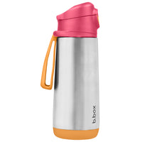 B.BOX 500ml Insulated Sport Spout Drink Bottle Sberry Shake