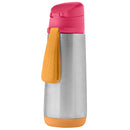 B.BOX 500ml Insulated Sport Spout Drink Bottle Sberry Shake