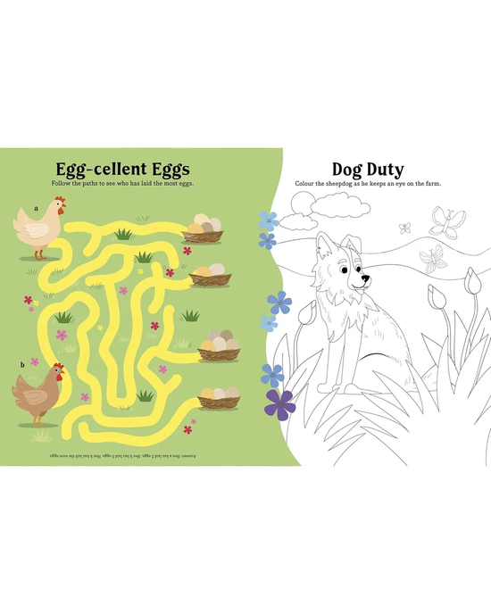 Igloo 701 Super Stickers Activity Book - Farm