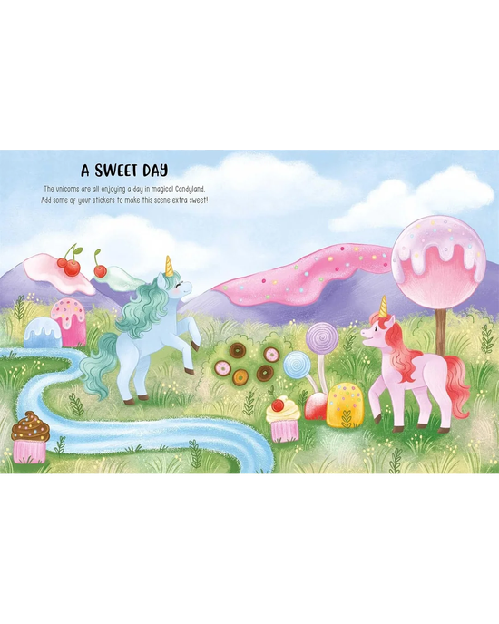 Igloo 701 Super Stickers Activity Book - Unicorns
