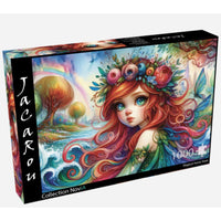 Jacarou Magical Azure Stare 1000pc Jigsaw Puzzle