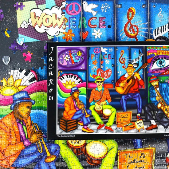 Jacarou the Gentleman Band 1000pc Jigsaw Puzzle
