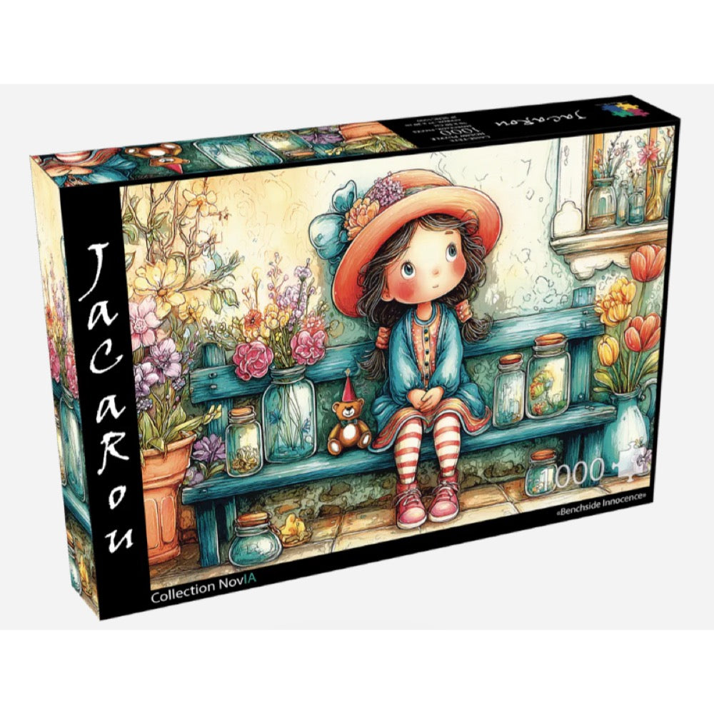 Jacarou Benchside Innocence 1000pc Jigsaw Puzzle