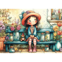 Jacarou Benchside Innocence 1000pc Jigsaw Puzzle
