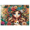 Jacarou Blossom Companions 1000pc Jigsaw Puzzle