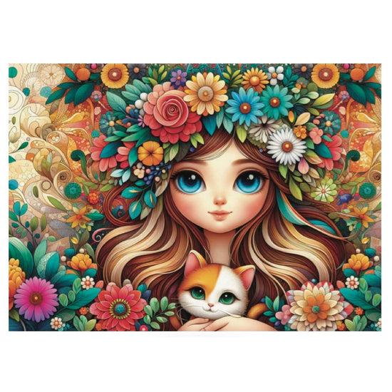 Jacarou Blossom Companions 1000pc Jigsaw Puzzle