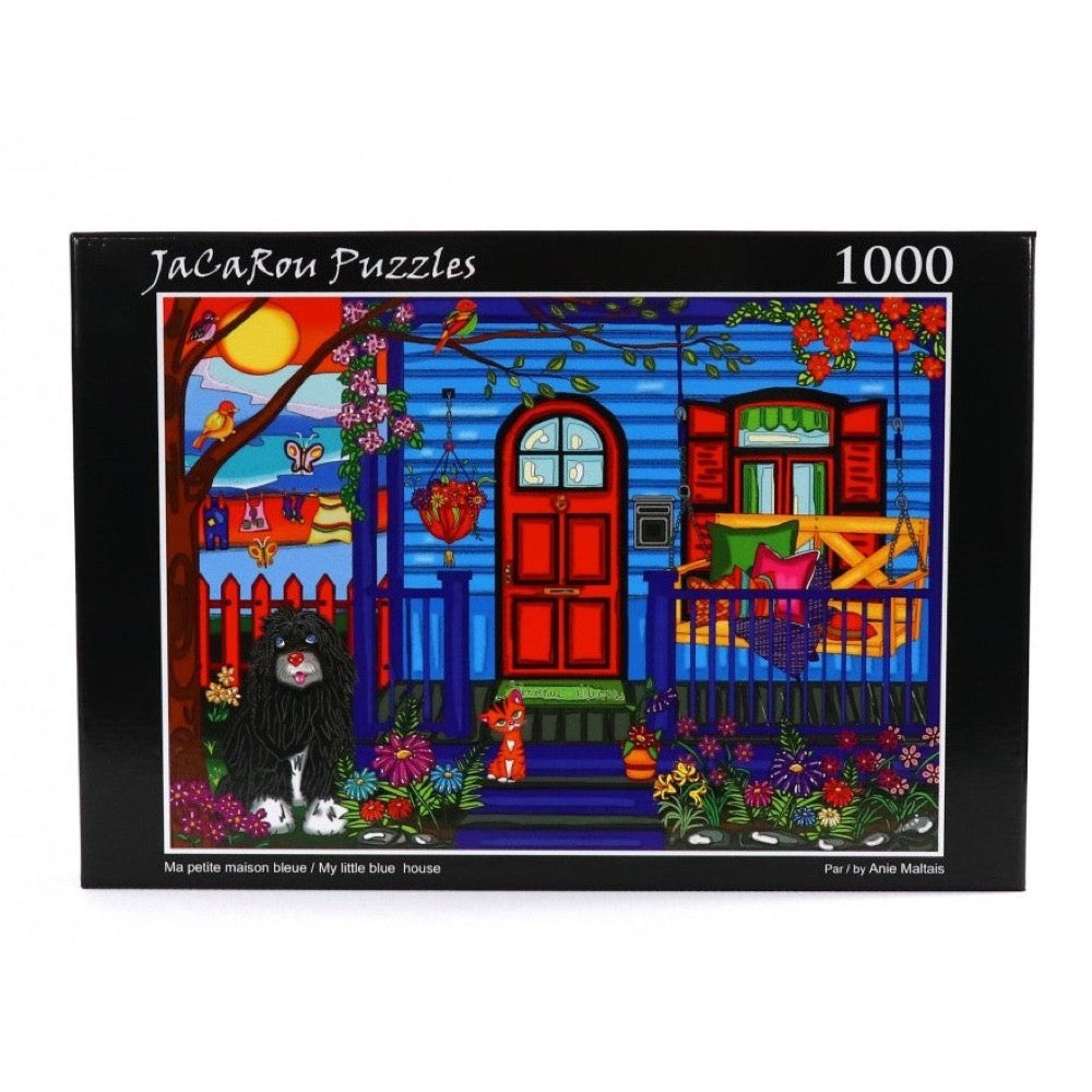 Jacarou My Little Blue House 1000pc Jigsaw Puzzle