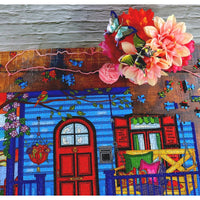 Jacarou My Little Blue House 1000pc Jigsaw Puzzle
