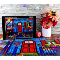 Jacarou My Little Blue House 1000pc Jigsaw Puzzle