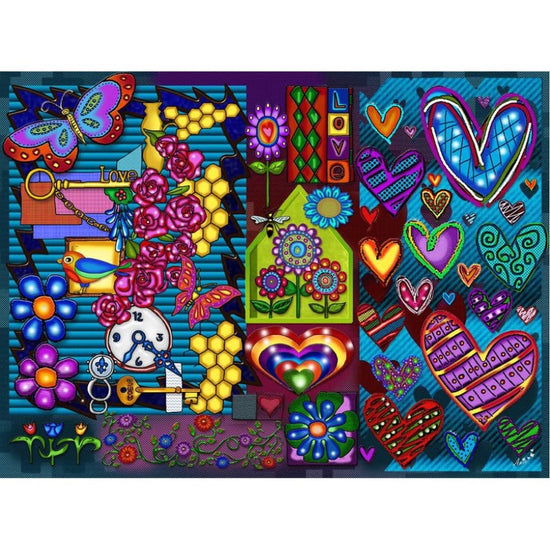 Jacarou Time for Love 1000pc Jigsaw Puzzle