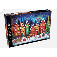 Jacarou Christmas Night 1000pc Jigsaw Puzzle