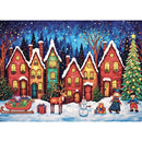 Jacarou Christmas Night 1000pc Jigsaw Puzzle