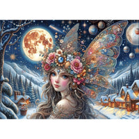 Jacarou Fairy in Frost 1000pc Jigsaw Puzzle