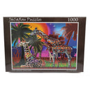 Jacarou Rainbow Giraffes 1000pc Jigsaw Puzzle